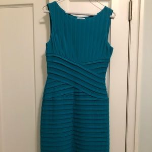 Calvin Klein aqua dress